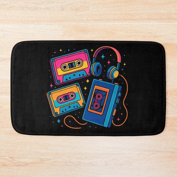 Item preview, Retro 80s Cassette Player - Vintage Music Gift designed and sold by Design_Your_Day.