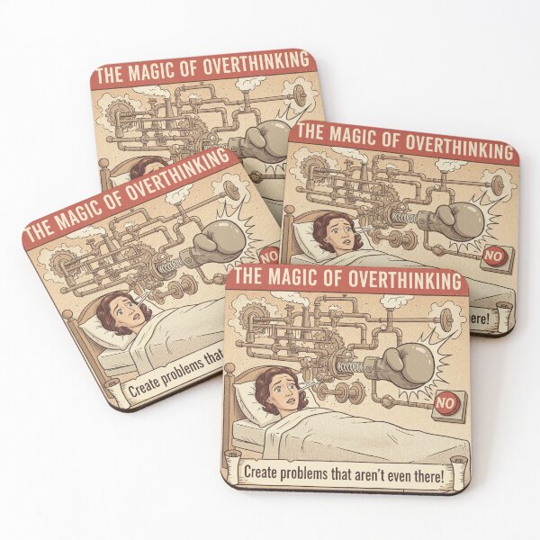 Item preview, The Magic of Overthinking at 3 AM designed and sold by Vantage Print Co..