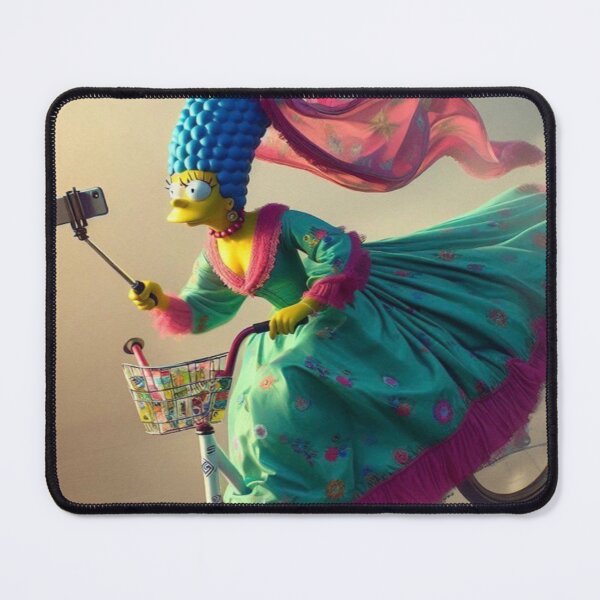 Item preview, "Hairpin Turn on the Hyperloop: Marge.exe Goes Full Dragnetic" designed and sold by Print Fiction.