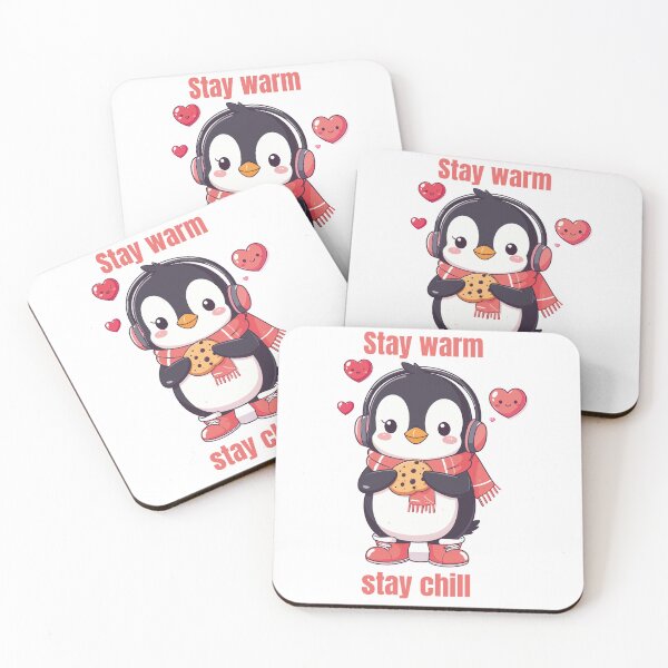 Item preview, Little Penguin Winter Style - Penguin Winter Music Illustration designed and sold by MarWachaN.