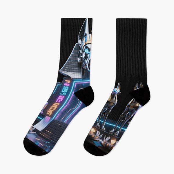 Item preview, Cyberpunk Hieroglyphs – Futuristic Egyptian Fusion1 designed and sold by AnadAA.