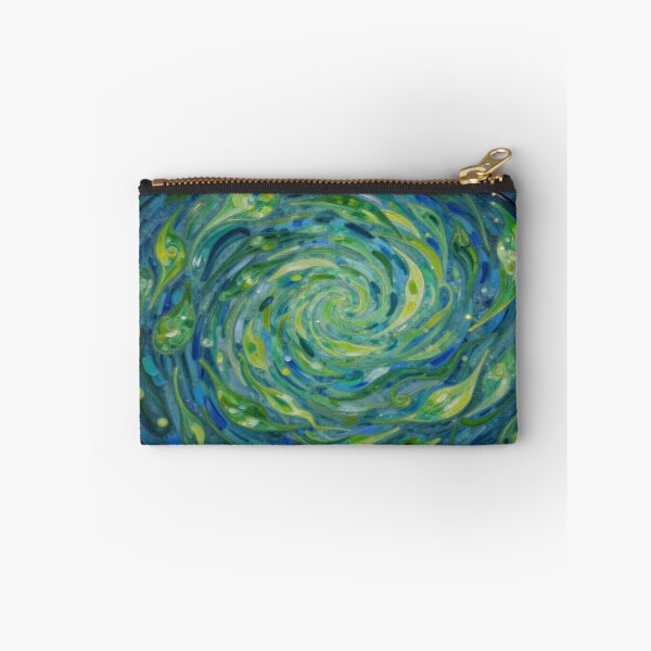 Item preview, Spiral Leaves in Motion – van Gogh Style meets Cosmic Flow for Dreamers & Color Poets designed and sold by FotoworldEdel.