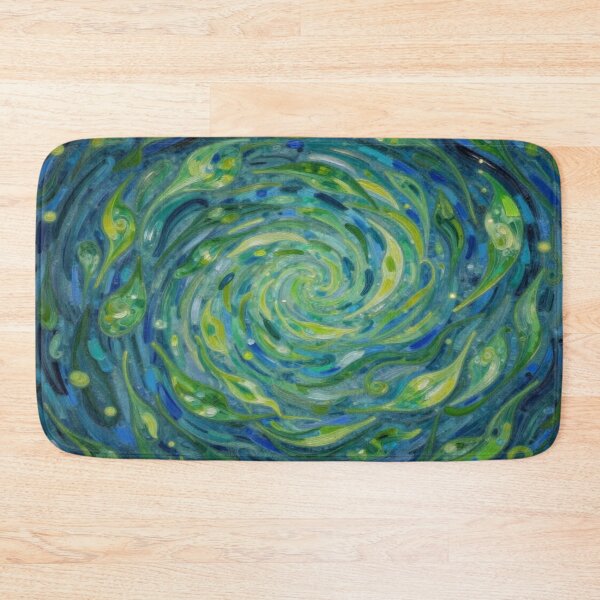 Item preview, Spiral Leaves in Motion – van Gogh Style meets Cosmic Flow for Dreamers & Color Poets designed and sold by FotoworldEdel.