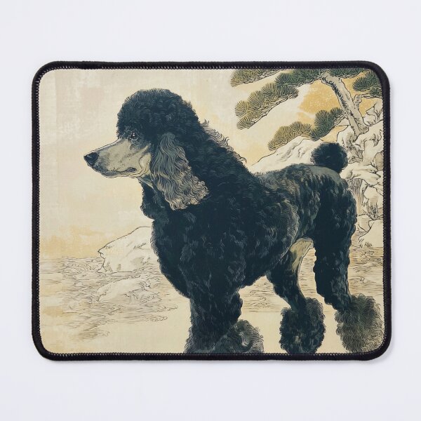 Item preview, Regal Poodle by a Pine Tree designed and sold by lautir.