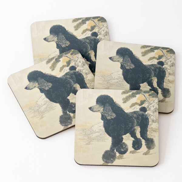 Item preview, Regal Poodle by a Pine Tree designed and sold by lautir.