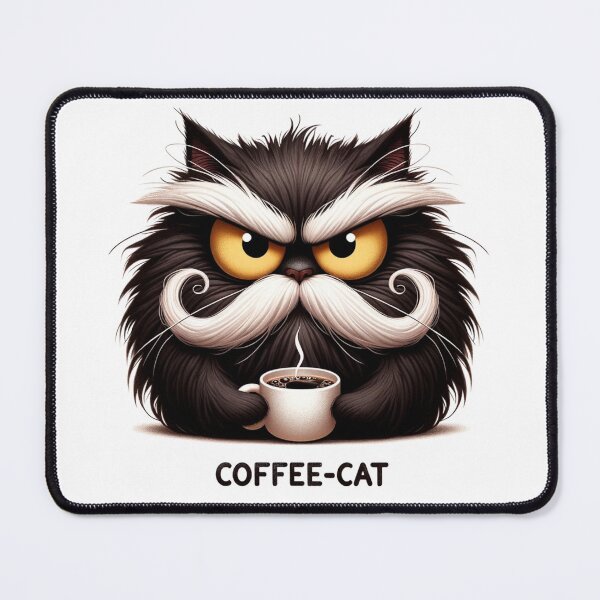 Item preview, Don't be a copy cat, be a Coffee Cat designed and sold by Parody-is-King.