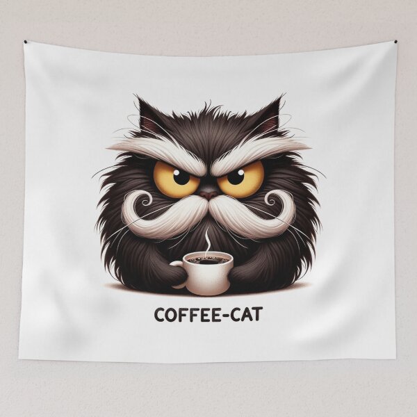 Item preview, Don't be a copy cat, be a Coffee Cat designed and sold by Parody-is-King.
