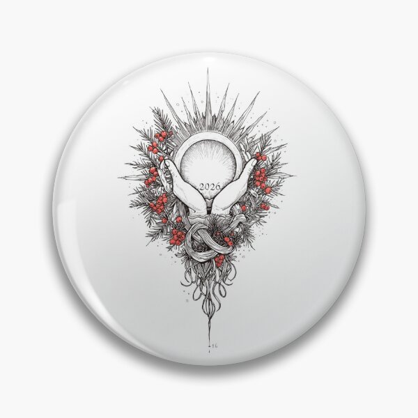 Item preview, 2026 Slavic Protection Symbol - Pagan New Year - Folklore Winter Art designed and sold by YvkafromPoland.