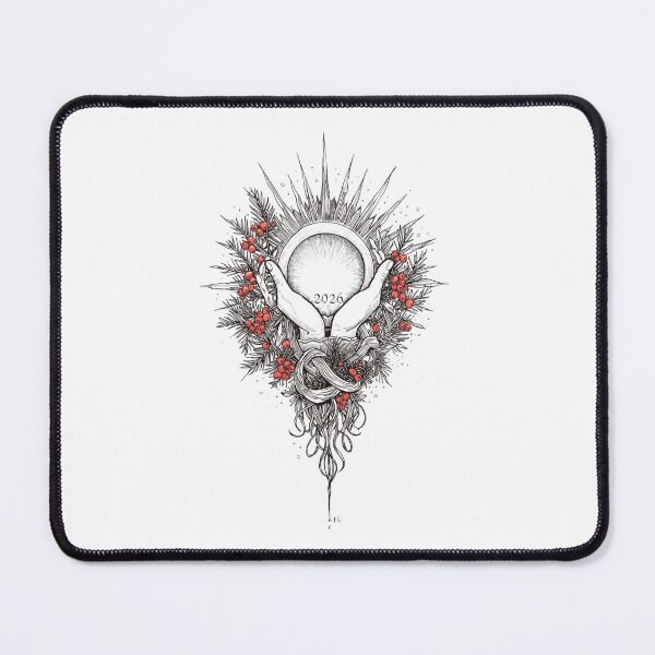 Item preview, 2026 Slavic Protection Symbol - Pagan New Year - Folklore Winter Art designed and sold by YvkafromPoland.