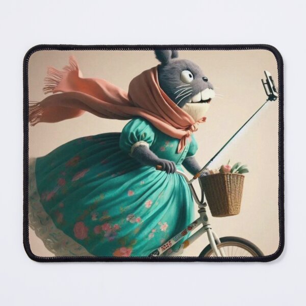 Item preview, "Whiskers in the Wind:Botanical Bike Byte" designed and sold by Print Fiction.