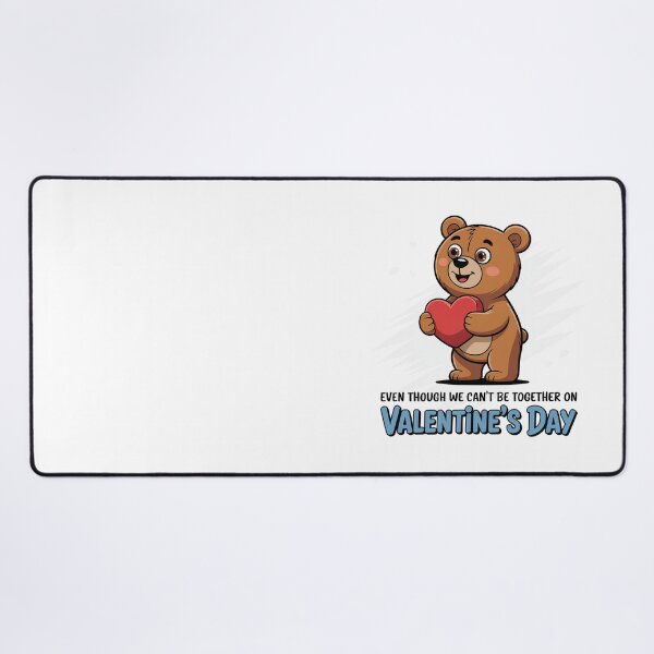 Item preview, Long Distance Valentine Cute Bear Love designed and sold by MonkiFlipp.
