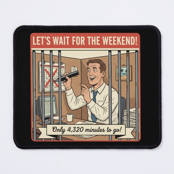 Item preview, Only 4,320 Minutes To Go! designed and sold by Vantage Print Co..
