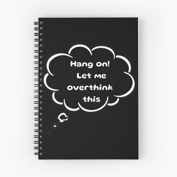 Item preview, Funny Overthinking Meme – Hang On Let Me Overthink This, Introvert, comic twist designed and sold by digitalbitcraft.