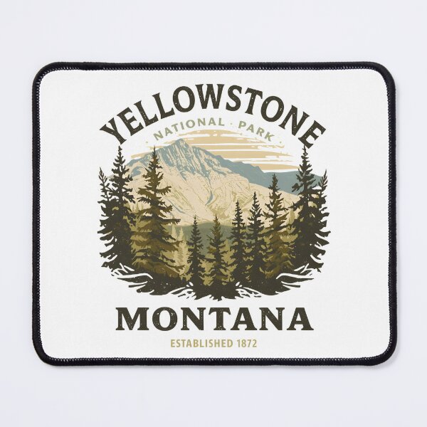 Item preview, Yellowstone National Park  designed and sold by GoodOldVintage.