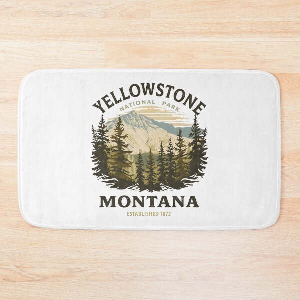 Artikelvorschau, Yellowstone-Nationalpark entworfen und verkauft von GoodOldVintage.