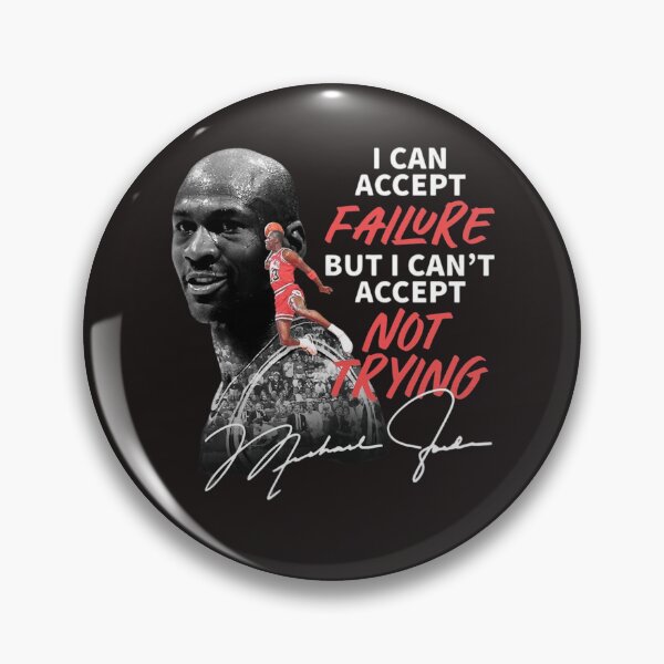 Item preview, Michael Jordan Motivational Failure Quote designed and sold by ArtByRahim.