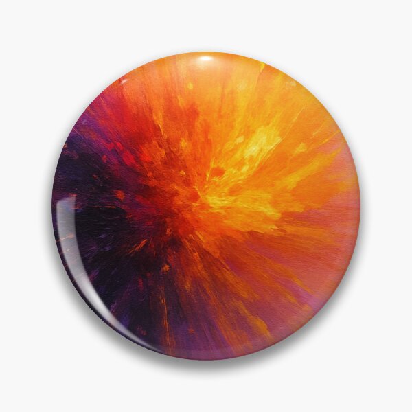 Item preview, Solar Burst - Abstract Energy Explosion in Yellow and Purple designed and sold by Joey Santiago.