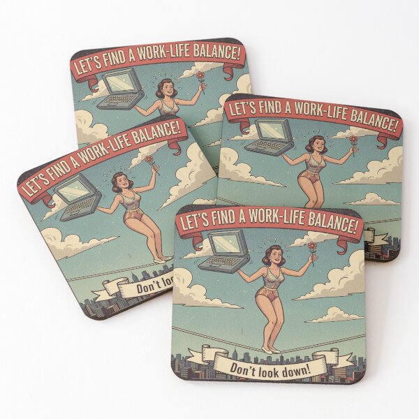 Item preview, The Work-Life Balance Circus designed and sold by Vantage Print Co..