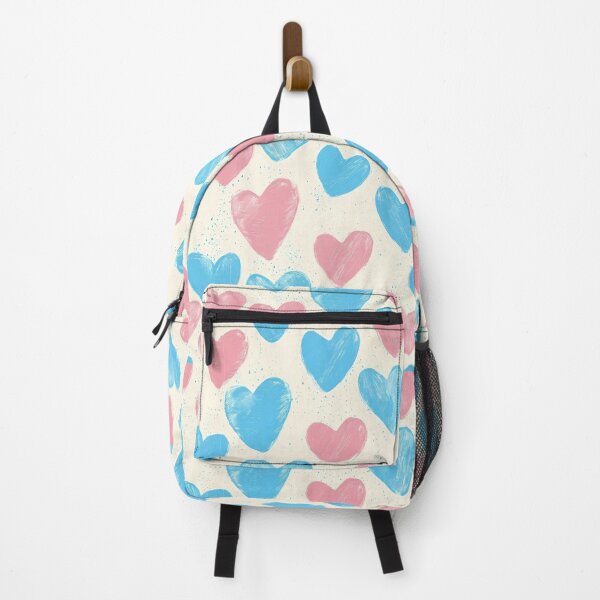 Item preview, Trans Pride Heart Pattern – Valentine’s Day Love Is Love designed and sold by Cannaxes Studio.