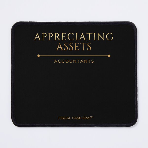 Item preview, Appreciating Asset Minimalist Finance Accountant CPA Gift designed and sold by FiscalFashions.