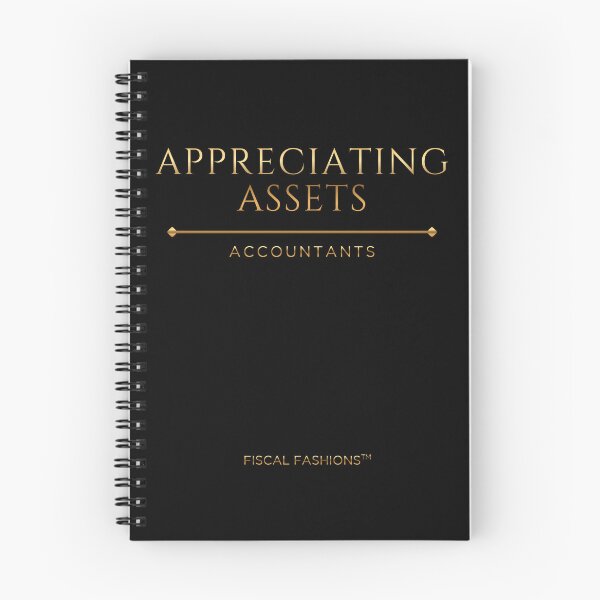 Item preview, Appreciating Asset Minimalist Finance Accountant CPA Gift designed and sold by FiscalFashions.