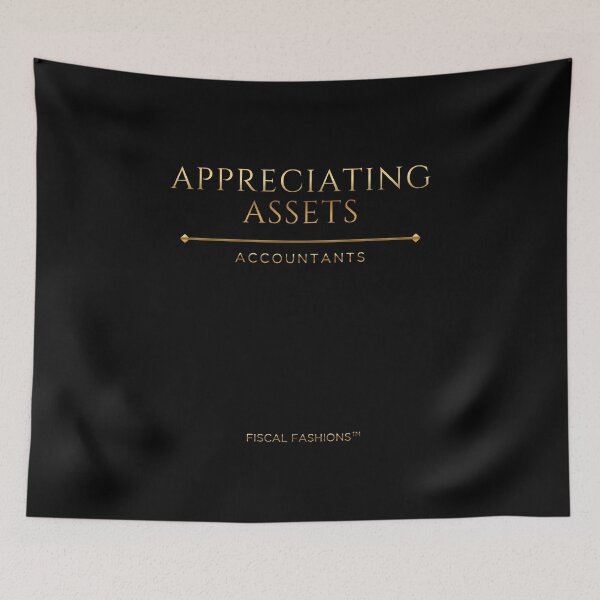 Item preview, Appreciating Asset Minimalist Finance Accountant CPA Gift designed and sold by FiscalFashions.