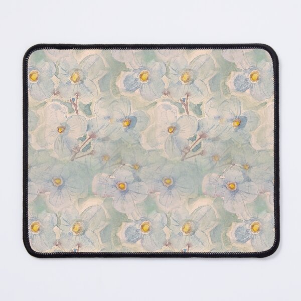 Item preview, Blue Watercolor Forget-Me-Not Floral Pattern designed and sold by Kara Draws.
