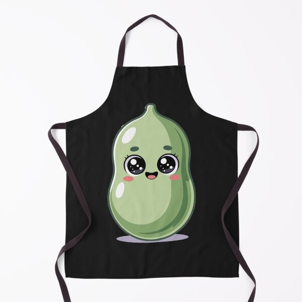 Item preview, Cute Kawaii Avocado Character – Adorable Smiling Cartoon Illustration designed and sold by Royalsticker.