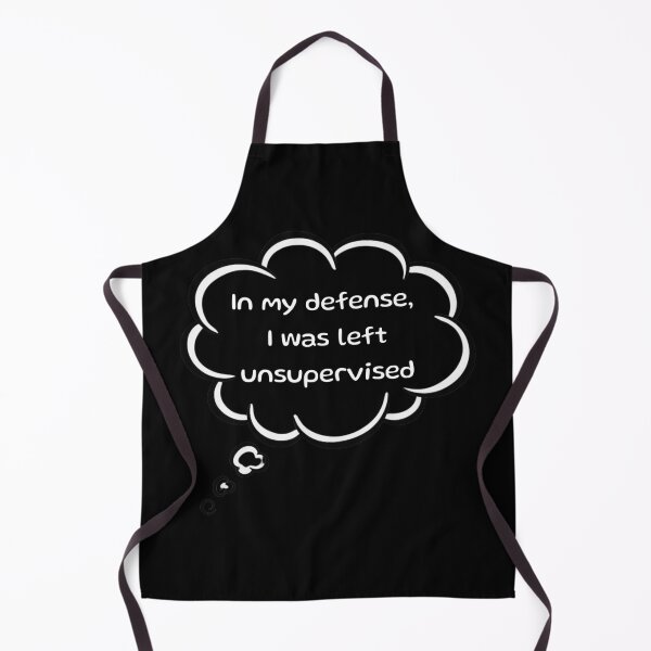 Item preview, Funny In My Defense I Was Left Unsupervised, Introvert, comic twist designed and sold by digitalbitcraft.