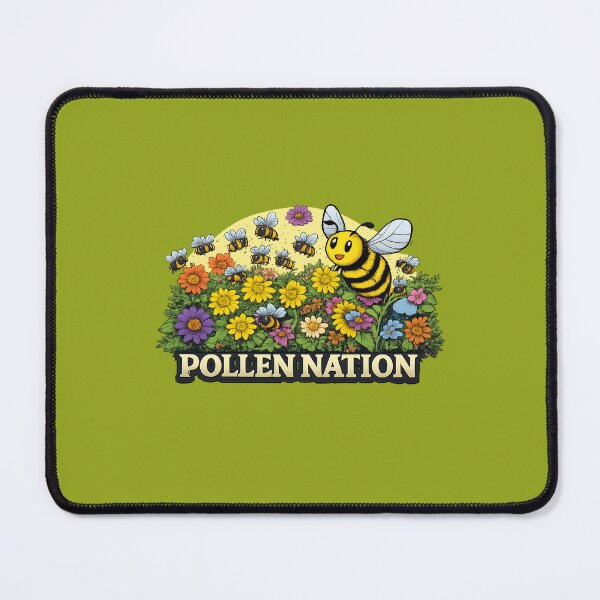 Item preview, Pollen Nation - Cute Bumblebee Garden Party designed and sold by Starsleuth.