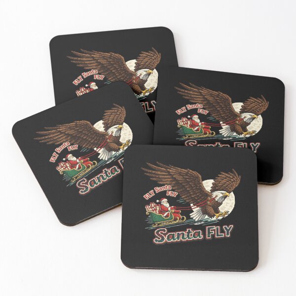Item preview, Fly Santa Fly -Philadelphia-Eagles-Christmas-pixel  designed and sold by w66aboo.