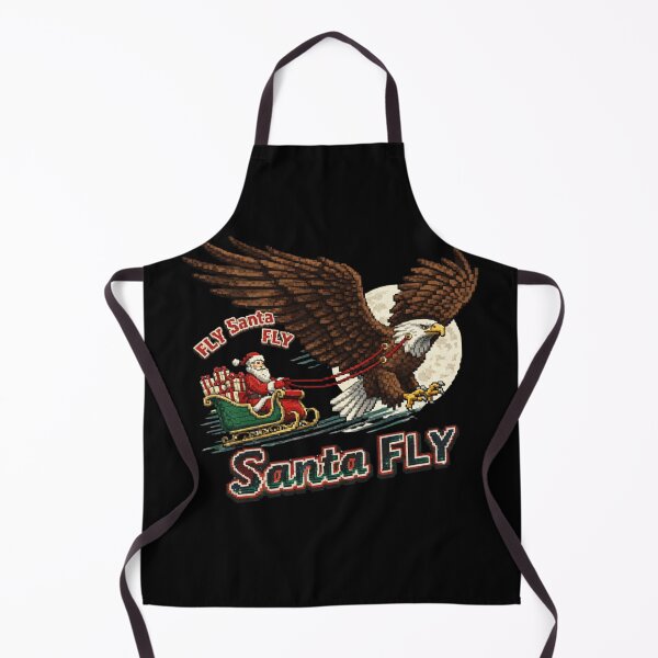Item preview, Fly Santa Fly -Philadelphia-Eagles-Christmas-pixel  designed and sold by w66aboo.