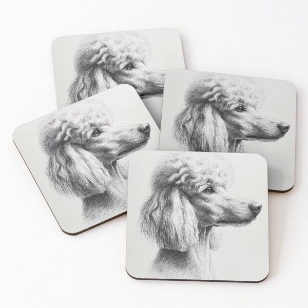Item preview, Elegant Poodle Sketch designed and sold by lautir.