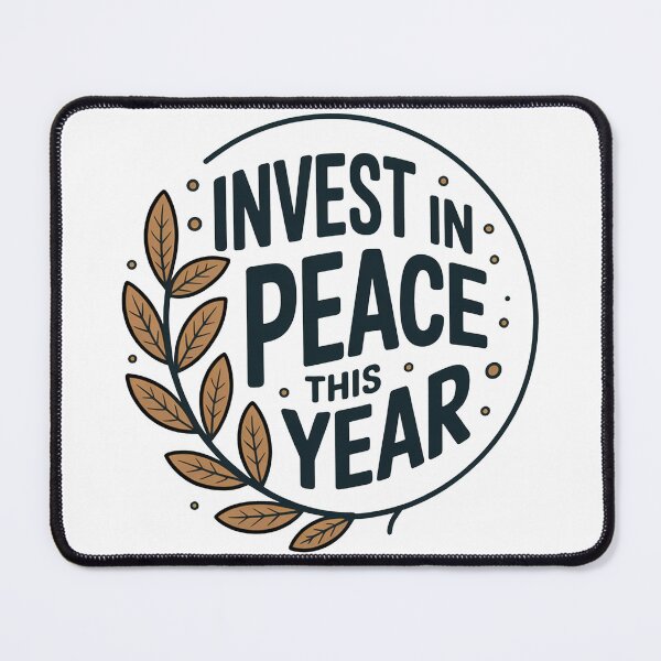 Item preview, Invest in Peace This Year designed and sold by MonkiFlipp.