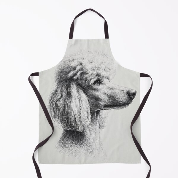 Item preview, Elegant Poodle Sketch designed and sold by lautir.