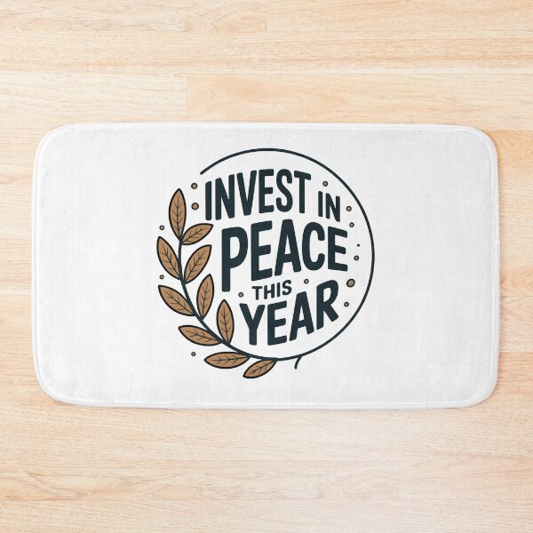Item preview, Invest in Peace This Year designed and sold by MonkiFlipp.