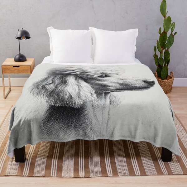 Item preview, Elegant Poodle Sketch designed and sold by lautir.