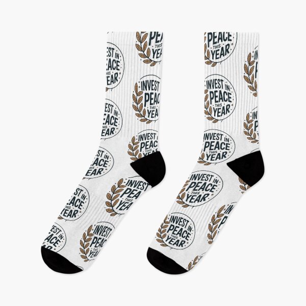 Item preview, Invest in Peace This Year designed and sold by MonkiFlipp.