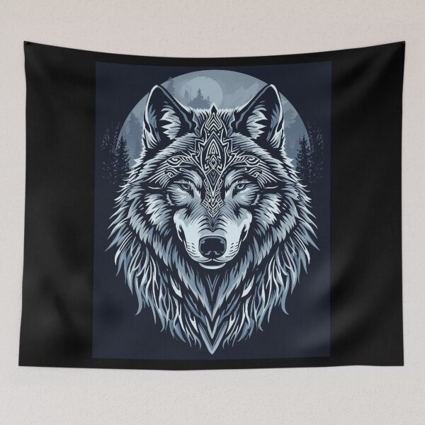 Item preview, Wolf moon designed and sold by whatthefoxsays.