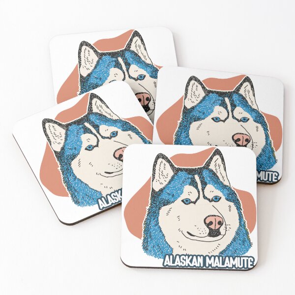 Item preview, Northern Majesty: Alaskan Malamute in Bold Form designed and sold by ForeverPrintsOK.