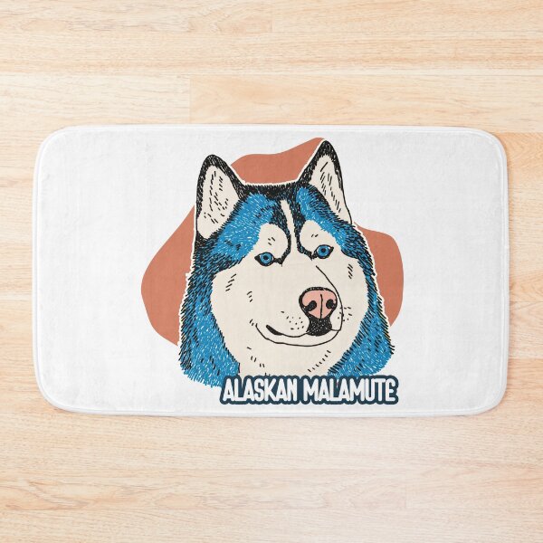 Item preview, Northern Majesty: Alaskan Malamute in Bold Form designed and sold by ForeverPrintsOK.