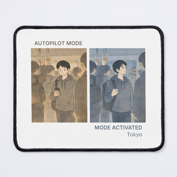 Item preview, I Live in Tokyo — Autopilot Mode / Mode Activated designed and sold by WorkXPlay.