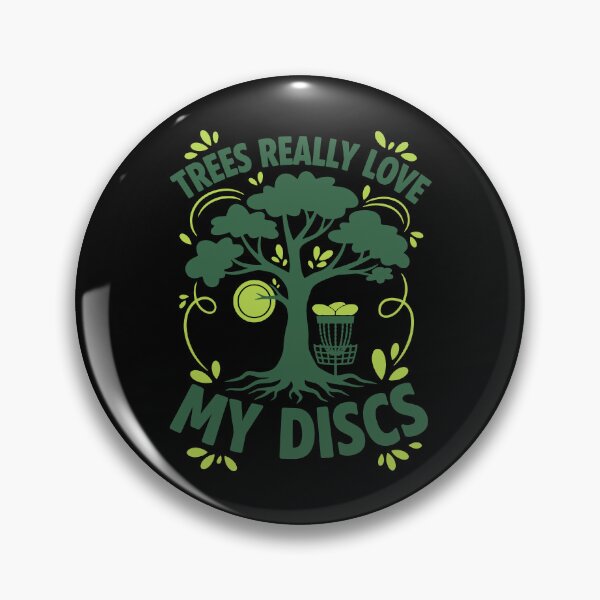 Item preview, Trees Really Love My Discs Funny Disc Golf designed and sold by LuminOrb.
