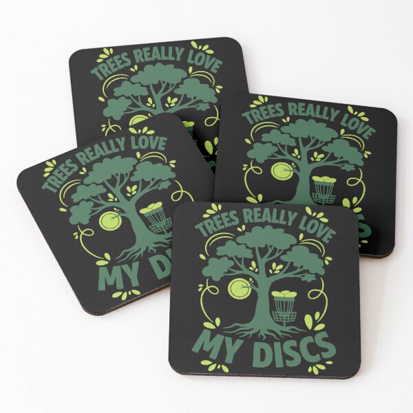 Item preview, Trees Really Love My Discs Funny Disc Golf designed and sold by LuminOrb.