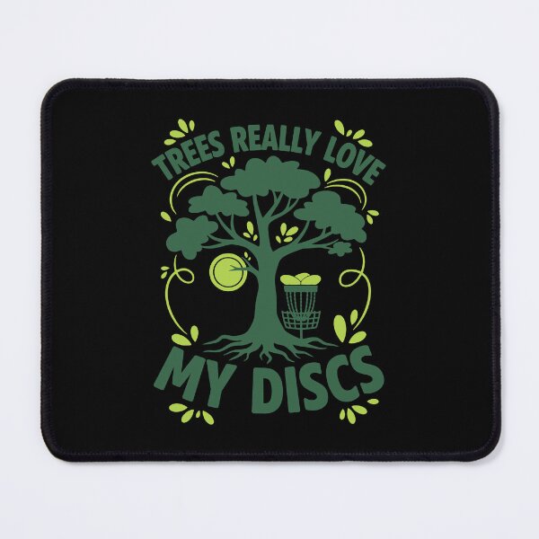 Item preview, Trees Really Love My Discs Funny Disc Golf designed and sold by LuminOrb.
