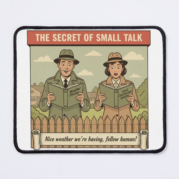 Item preview, The Human Art of Small Talk designed and sold by Vantage Print Co..