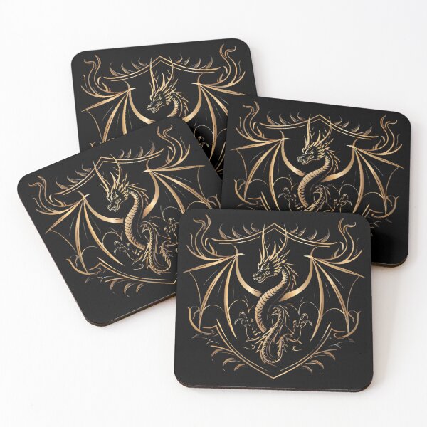 Item preview, Legendary Dragon Crest Emblem designed and sold by imaginariumlab.