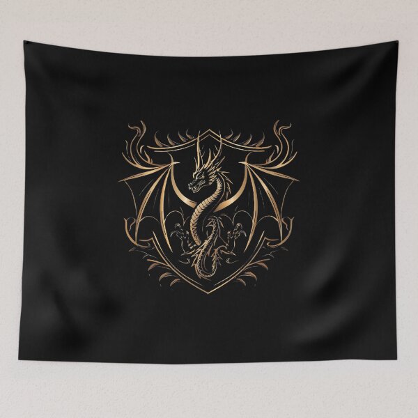 Item preview, Legendary Dragon Crest Emblem designed and sold by imaginariumlab.