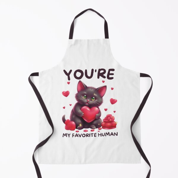 Item preview,  valentines cat You're My Favorite Human - Valentine Day designed and sold by Grace-Cop.