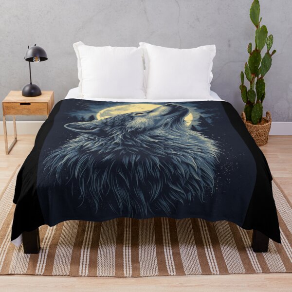 Item preview, Wolf moon designed and sold by whatthefoxsays.